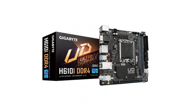 Gigabyte | H610I | Processor family Intel | Processor socket LGA1700 | DDR5 DIMM | Supported hard di
