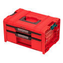 QBRICK PRO tool box with 2 drawers 2.0 EXPERT RED