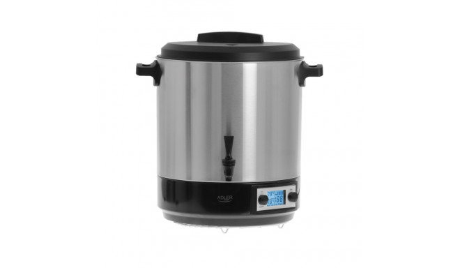 Adler | Electric pot/Cooker | AD 4496 | 2600 W | 28 L | Stainless steel/Black