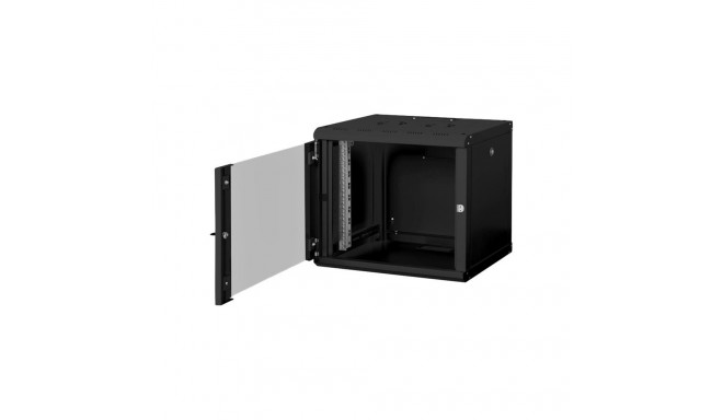 Digitus seinakapp DN-19 09-U-SW must klaasuks IP20