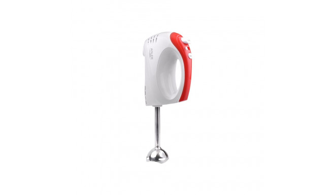 Adler | Mixer | AD 4212 | Hand Mixer | 300 W | Number of speeds 5 | Turbo mode | White