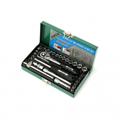 Tool set "HONITON" 1/4, 33 pcs.