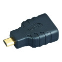 Gembird | Black | HDMI | micro HDMI | HDMI to Micro-HDMI adapter
