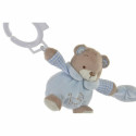 Fluffy toy DKD Home Decor White Sky blue Light Pink Metal Children's Bear 30 x 40 cm 68 x 6 x 9 cm (