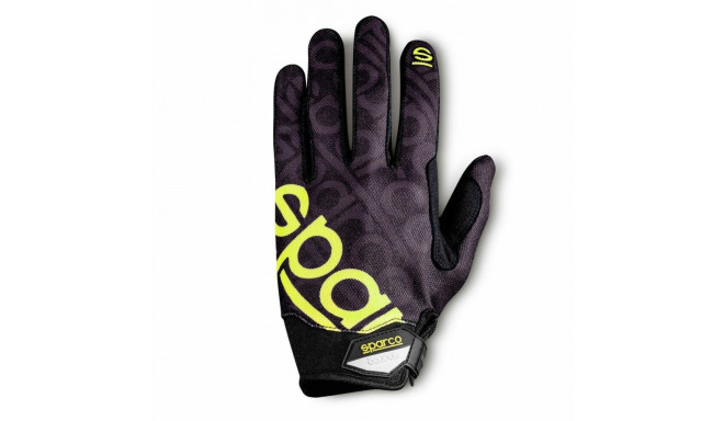 Mechanic's Gloves Sparco  MECA III Melns S Izmērs