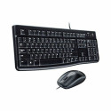 Klaviatuur ja Optiline Hiir Logitech 920-002562 Must Inglise QWERTY