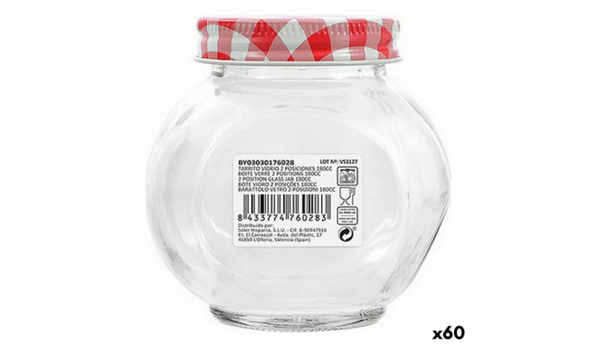 Burka Mediterraneo Stikls 180 ml 8 x 6,1 x 8 cm (60 gb.)