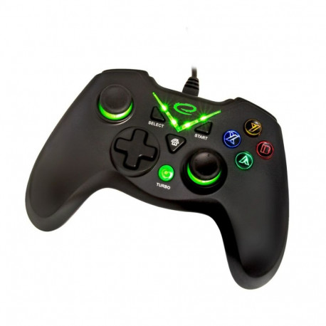 Gaming Control Esperanza Pirate EGG114K USB 2.0 Black Green Microsoft Xbox One PC Xbox Series X Xbox