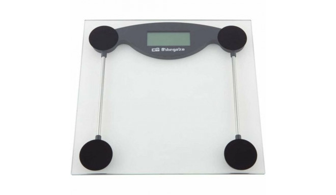 Digital Bathroom Scales Orbegozo 16229 Transparent Glass 150 kg (1 Unit)