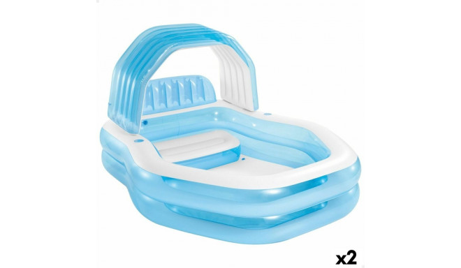 Inflatable pool Intex Blue 530 l 229 x 135 x 191 cm (2 Units)