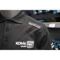 Short Sleeve Polo Shirt Sparco Koma Tools 02415nrgs - M