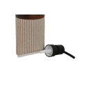Seebi dosaator Home ESPRIT Pruun Must Beež Vaik Akaatsia 10 x 8 x 17,5 cm