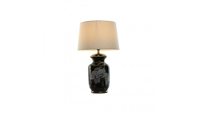 Настольная лампа Home ESPRIT Чёрный Позолоченный Керамика 50 W 220 V 40 x 40 x 70 cm