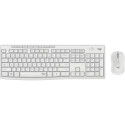 Klaviatuur ja Hiir Logitech MK295 Valge Qwerty Itaalia keel