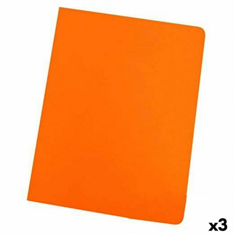 Set of Subfolders Elba Oranž A4 50 Tükid, osad (3 Ühikut)