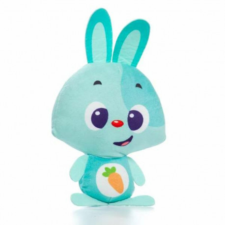 Pehme mänguasi häälega Moltó Gusy luz Baby Bunny Türkiissinine 7,5 cm