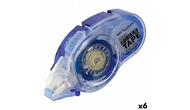 Adhesive Tape Tombow Maxi Power Transparent Polyethylene 8,4 mm 16 m (6 Units)