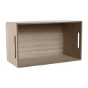 Декоративный шкафчик Home ESPRIT Разноцветный Натуральный Деревянный MDF 36 x 21 x 18 cm