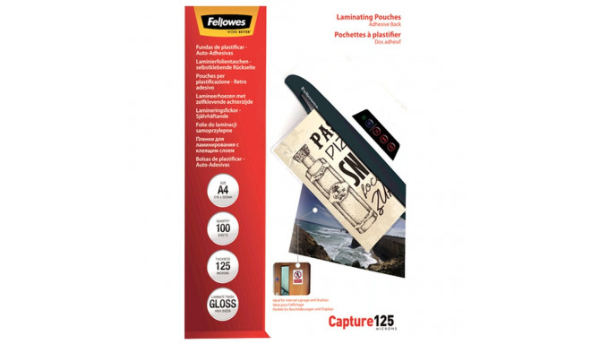 Lamineerimisümbrised Fellowes 5328901 Läbipaistev A4 (100 Ühikut)
