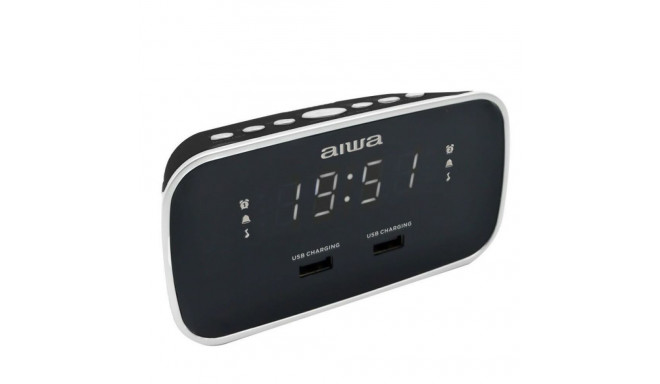 Clock-Radio Aiwa Black