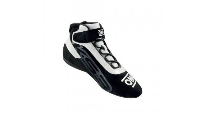 Racing Ankle Boots OMP KS-3 Black/White 46