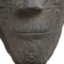 Decorative Figure Grey Mask 19 x 12 x 62 cm