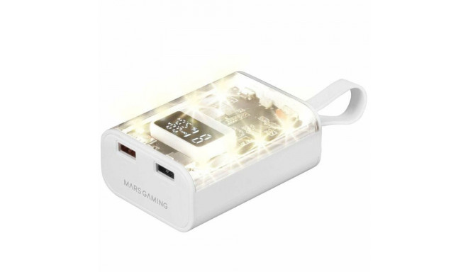 Powerbank Mars Gaming MPK10KW White 10000 mAh