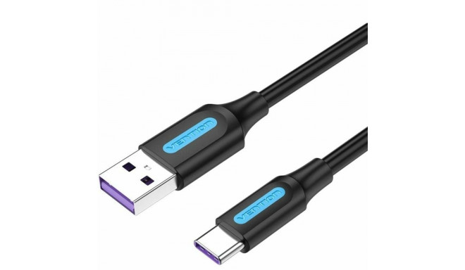 USB A - USB-C Kaabel Vention CORBH Must 2 m