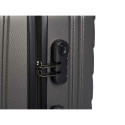 Set of suitcases Dark grey 3 Pieces