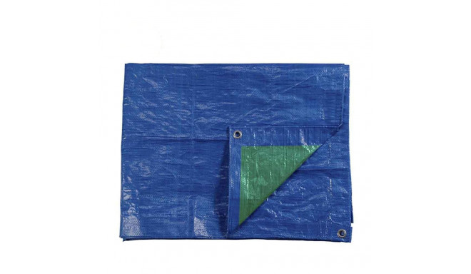 Awning EDM 74993 Blue Green 90 g/m² 4 x 6 m Double-sided