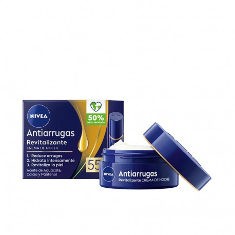 Nivea elustav kortsudevastane öökreem 55+ 50ml