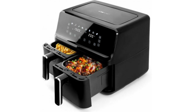 Clatronic FR 3804 H Double 8 L 2700 W Hot air fryer Black