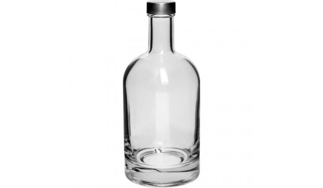 BOTTLE GLASS 0.5L MISS BARKU WITH CAP