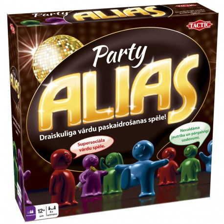 TACTIC board game Party Alias (In Latvian lang.)