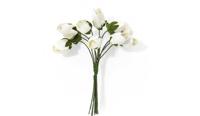 Paberlill Tulp - valge
