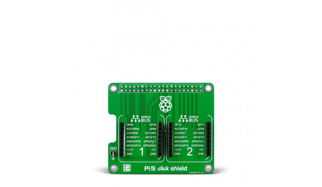 Pi2 click shield - Raspberry adapter 2 click moodulile