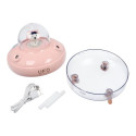 Aromatherapy machine / humidifier / diffuser UFO pink