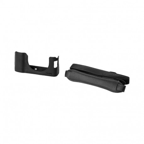 SmallRig 4700 Leather Half Case Kit for FUJIFILM X100VI (Black)