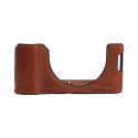SMALLRIG 4699 LEATHER HALF CASE KIT FOR FUJIFILM X100VI (BROWN)
