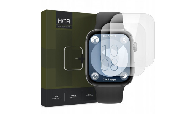FOLIA HYDROŻELOWA HOFI HYDROFLEX PRO+ 2-PACK HUAWEI WATCH FIT 3 / 4 CLEAR