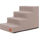 Hobbydog Inarii 4 dog stairs, cappuccino, 60x40x40 cm