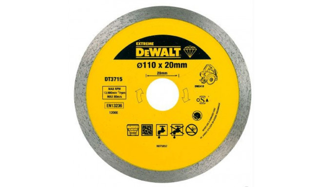 DEWALT PULL DIAGRAM. 110mmx20mm FOR DWC410