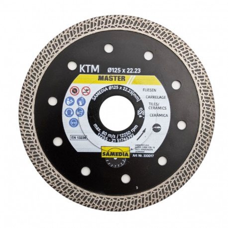 Let's say dis. SAMEDIA KTM 125x22.2/1.4 mm