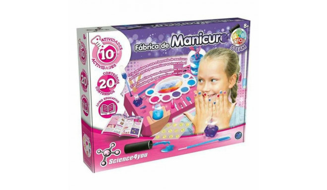 Maniküürikomplekt Crea tus Esmaltes Science4you 80002646