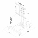 Televiisori Alus Neomounts PLASMA-M1200 27" 70" 42" 50 kg