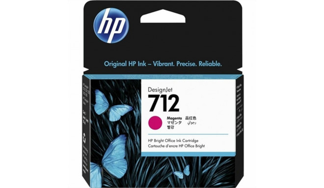 Картридж с оригинальными чернилами HP HP 712 Розовый