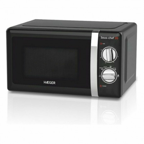 Grilliga Mikrolaineahi Haeger MW-70B.007A 20 L Must 700W