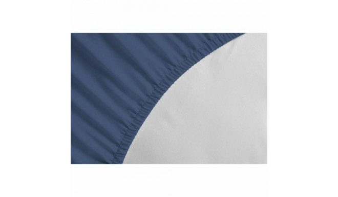 Fitted sheet Lovely Home Blue Navy Blue 90 x 190 cm