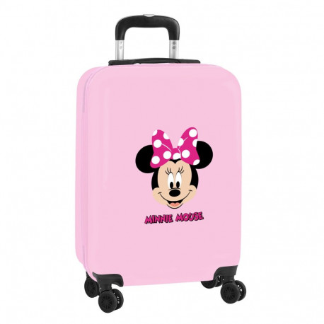 Cabin suitcase Minnie Mouse My Time Pink 20'' 34,5 x 55 x 20 cm