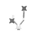 NEOMOUNTS Select Desk Mount Double Display Topfix Clamp and Grommet